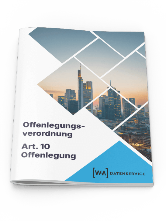 PDF Vorschau: Offenlegungsverordnung – Art. 10 Offenlegung